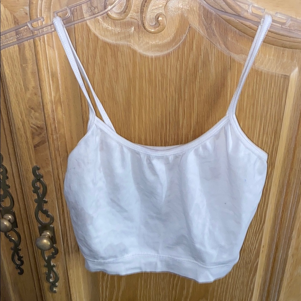 White Spaghetti Strap Top